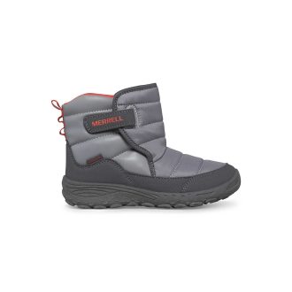 Bota acolchada polar para niños grandes