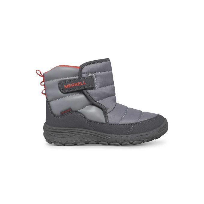 Bota acolchada polar para niños grandes