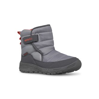 Bota acolchada polar para niños grandes