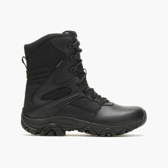 Bota impermeable con cremallera y respuesta táctica Moab 3 8″ para hombre