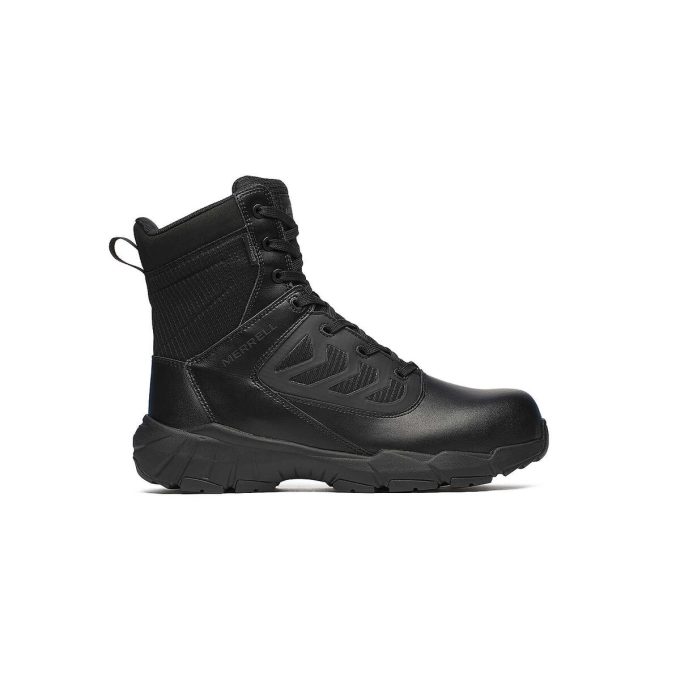 Bota táctica Fullbench de 8″ con cremallera, impermeable y de fibra de carbono para hombre Bota táctica Fullbench de 8″ con cremallera, impermeable y de fibra de carbono para hombre