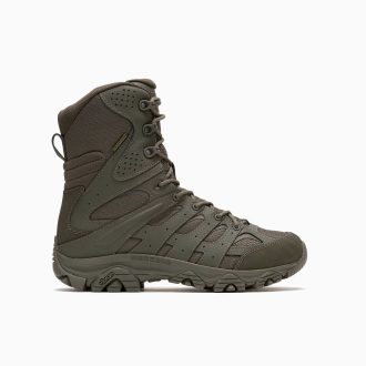 Bota táctica impermeable con cremallera Moab de 3 8″ para hombre