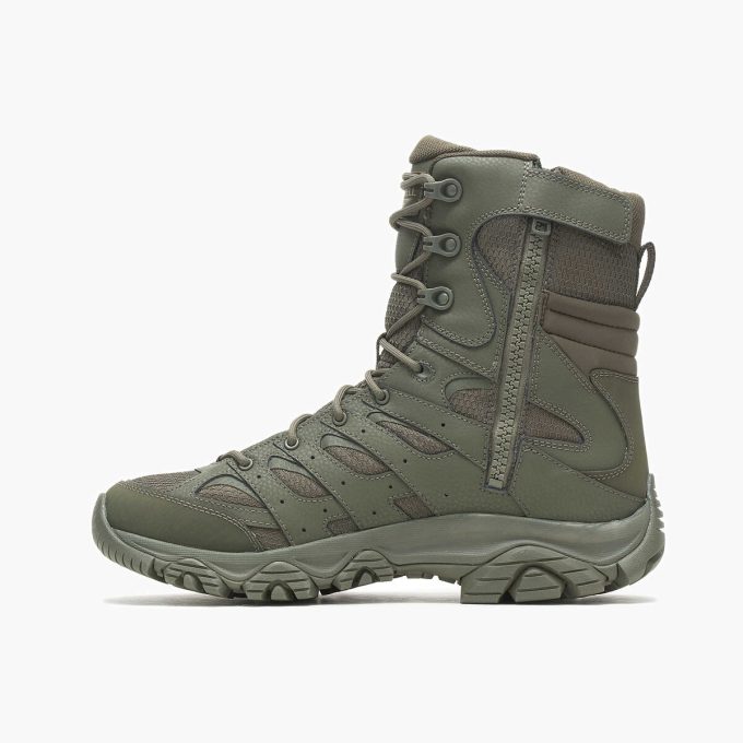 Bota táctica impermeable con cremallera Moab de 3 8″ para hombre Bota táctica impermeable con cremallera Moab de 3 8″ para hombre