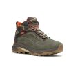 Botas de cuero Moab Speed 2 Mid impermeables para hombre Botas de cuero Moab Speed 2 Mid impermeables para hombre