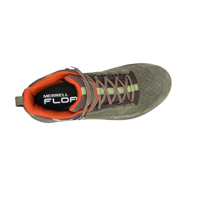 Botas de cuero Moab Speed 2 Mid impermeables para hombre Botas de cuero Moab Speed 2 Mid impermeables para hombre