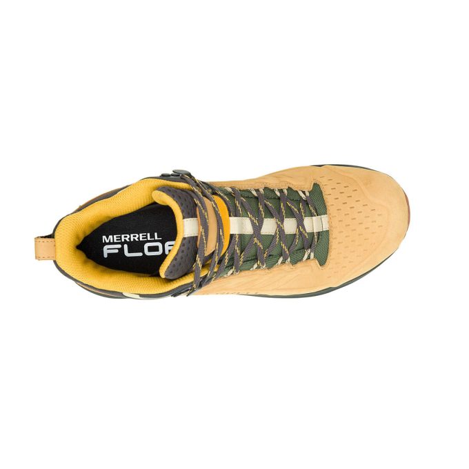 Botas de cuero Moab Speed 2 Mid impermeables para hombre Botas de cuero Moab Speed 2 Mid impermeables para hombre