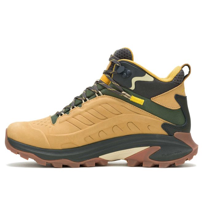Botas de cuero Moab Speed 2 Mid impermeables para hombre Botas de cuero Moab Speed 2 Mid impermeables para hombre