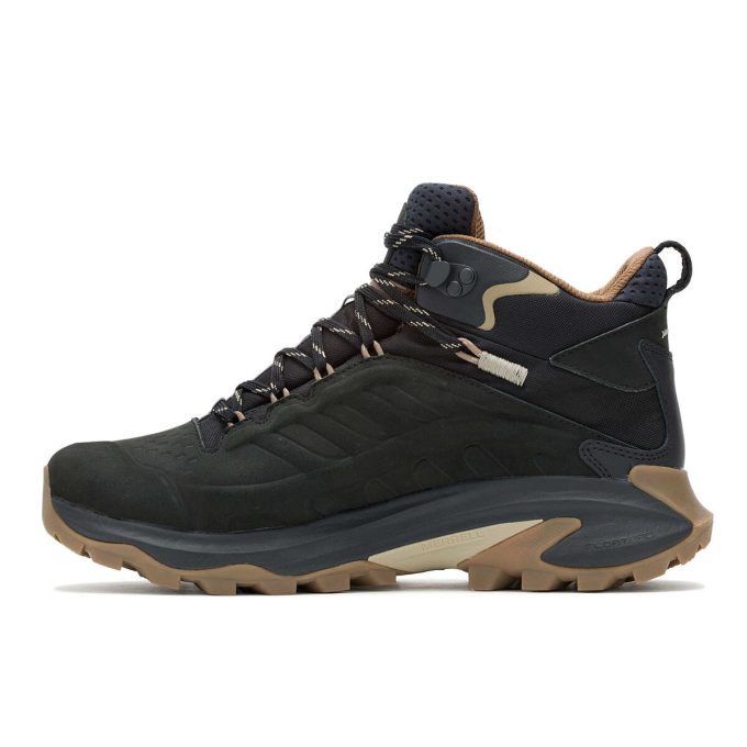 Botas de cuero Moab Speed 2 Mid impermeables para hombre Botas de cuero Moab Speed 2 Mid impermeables para hombre