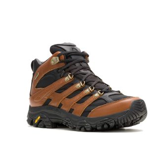 Botas Moab 3 Luxe de cuero para hombre, impermeables, de media caña Botas Moab 3 Luxe de cuero para hombre, impermeables, de media caña