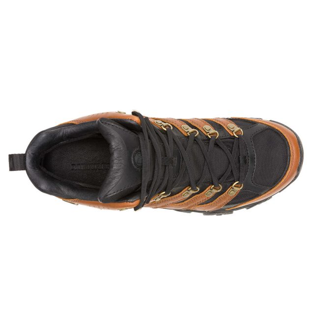 Botas Moab 3 Luxe de cuero para hombre, impermeables, de media caña Botas Moab 3 Luxe de cuero para hombre, impermeables, de media caña