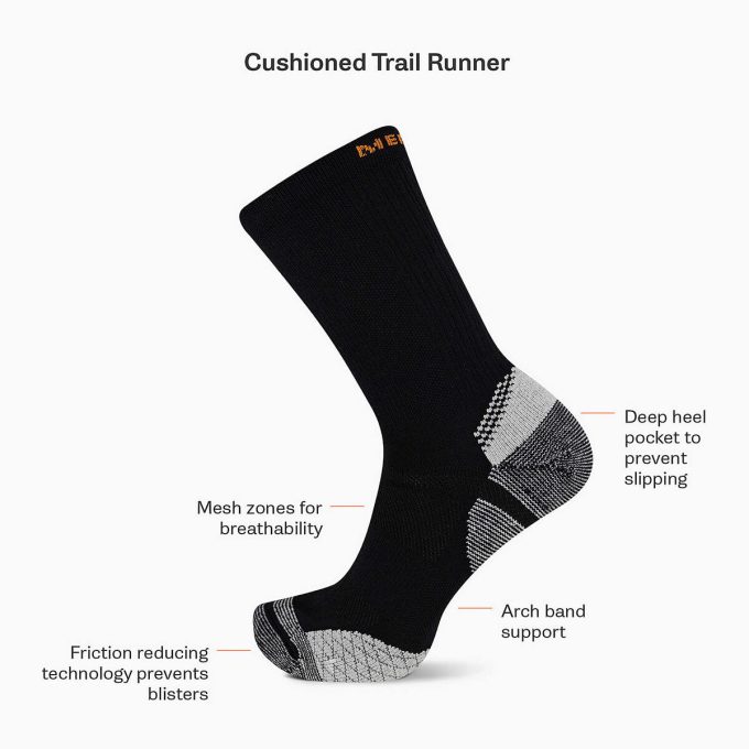 Calcetín con lengüeta Cushion Trail Runner Calcetín con lengüeta Cushion Trail Runner