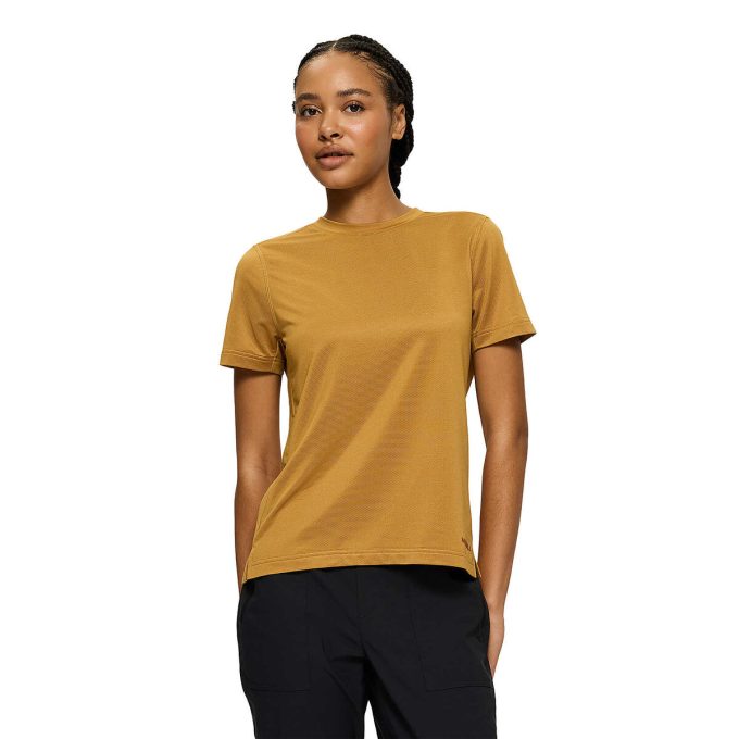 Camiseta deportiva de manga corta para mujer