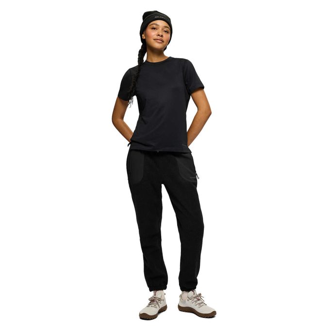 Camiseta deportiva de manga corta para mujer