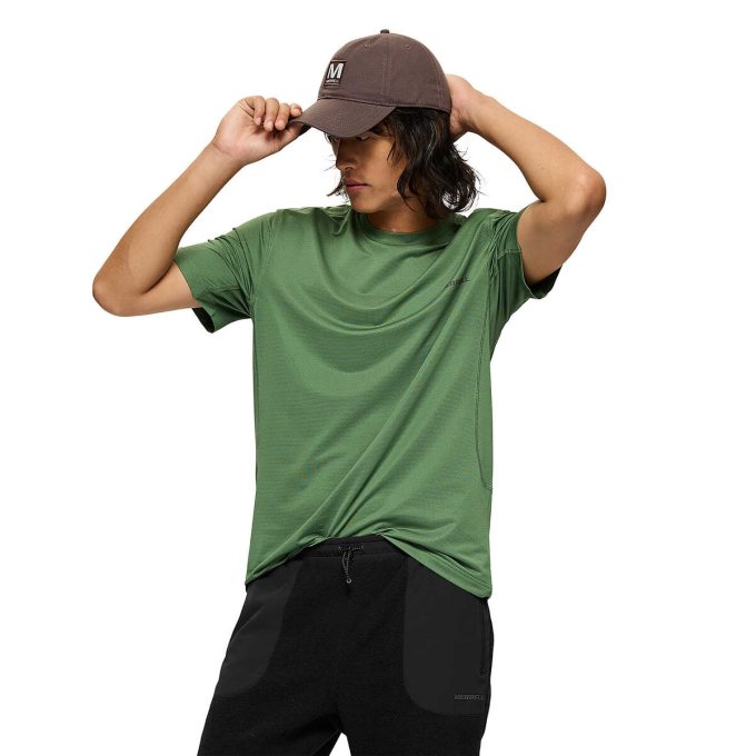 Camiseta técnica de manga corta para hombre Camiseta técnica de manga corta para hombre