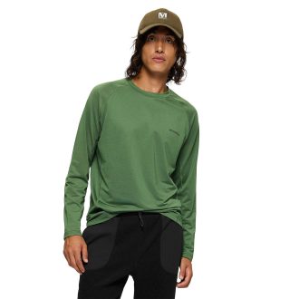 Camiseta técnica de manga larga para hombre