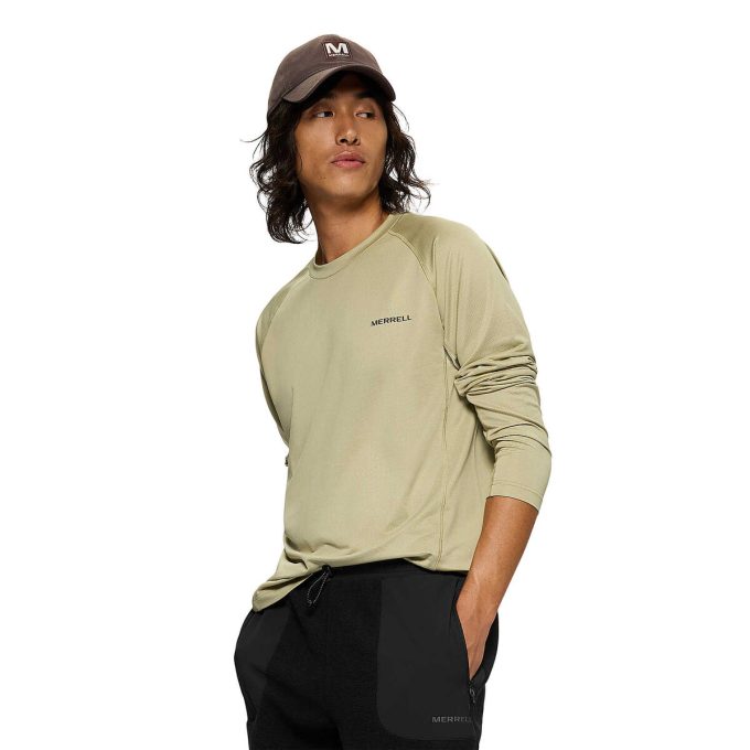 Camiseta técnica de manga larga para hombre Camiseta técnica de manga larga para hombre