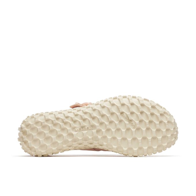 Hebilla cruzada de nobuk para mujer