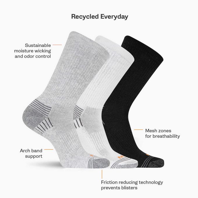 Paquete de 3 calcetines reciclados de corte bajo con lengüeta