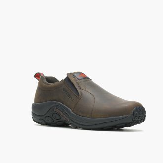 Zapato de trabajo Jungle Moc de cuero SR para hombre