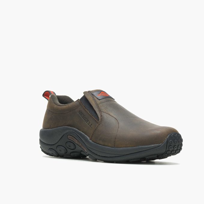 Zapato de trabajo Jungle Moc de cuero SR para hombre, ancho ancho Zapato de trabajo Jungle Moc de cuero SR para hombre, ancho ancho